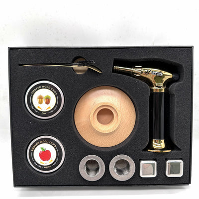 Cocktail Wood Smoker Hexagonal Round Saucer Bar Kitchen Smoking Tools Smoking Wood Cover 6pcs