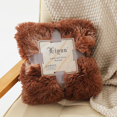 Photography Props, Small Rainbow Blankets, Nordic Style Office Lazybones, Nap Blankets, Tie Dyed Sofa Blankets, Plush Blankets