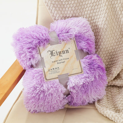 Photography Props, Small Rainbow Blankets, Nordic Style Office Lazybones, Nap Blankets, Tie Dyed Sofa Blankets, Plush Blankets