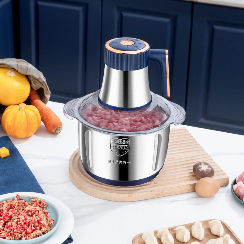 Copy of Electric Meat Grinders, 5L Food Processor, Stainless Steel Multifunctional Vegetable Slicer, Kitchen Chopper & Mixer