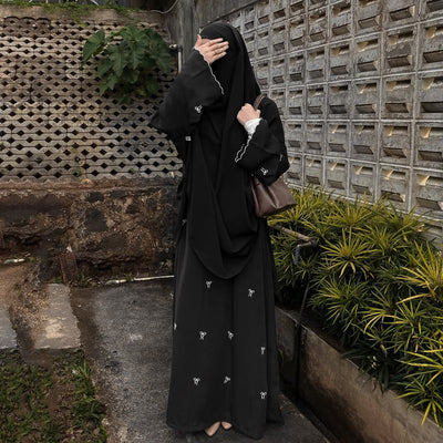 Butterfly Knot Embroidered Dress