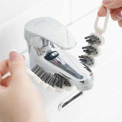 Bendable Multifunctional Cleaning Brush Creative Flexible Kitchen Faucet Brush Crevice Cleaning Brush Detail Cleaner Scrub Brush